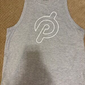 Peloton Light Gray Logo T-Shirt, worn once